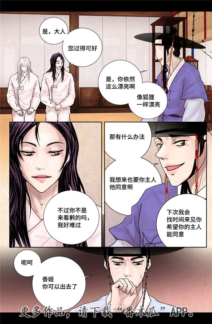 飞天之恋漫画,第14章：美丽动人4图