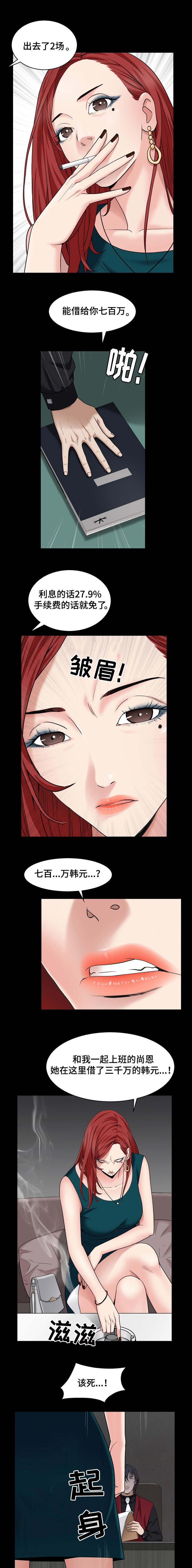 特殊人物漫画,第1章：借钱3图