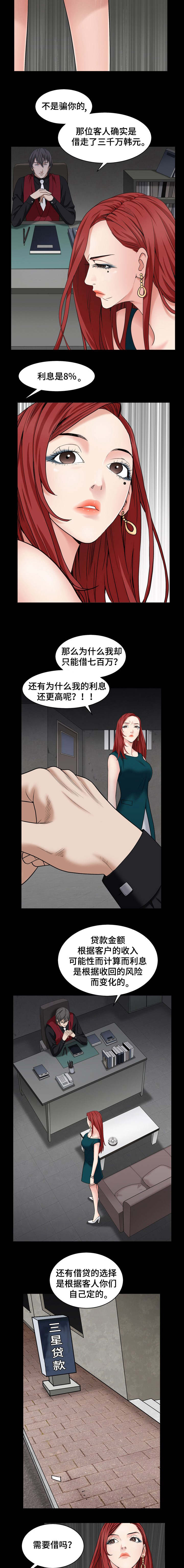 特殊人物漫画,第1章：借钱4图