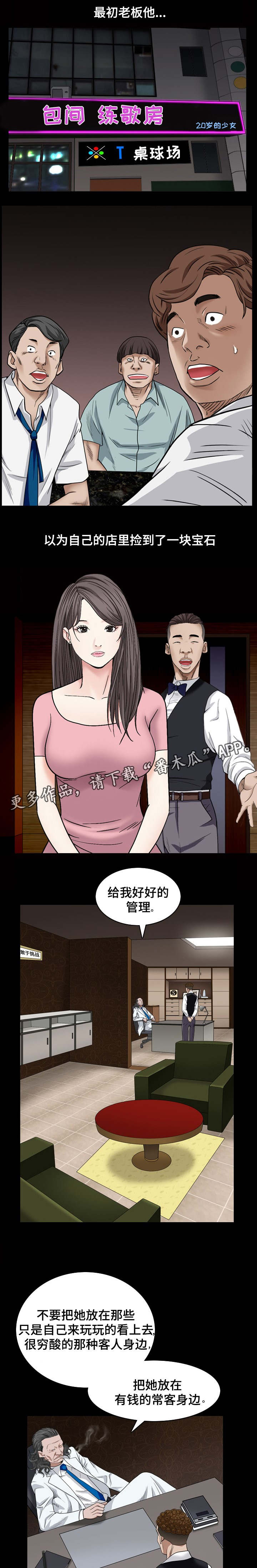 特殊人物漫画,第8章：高级货1图