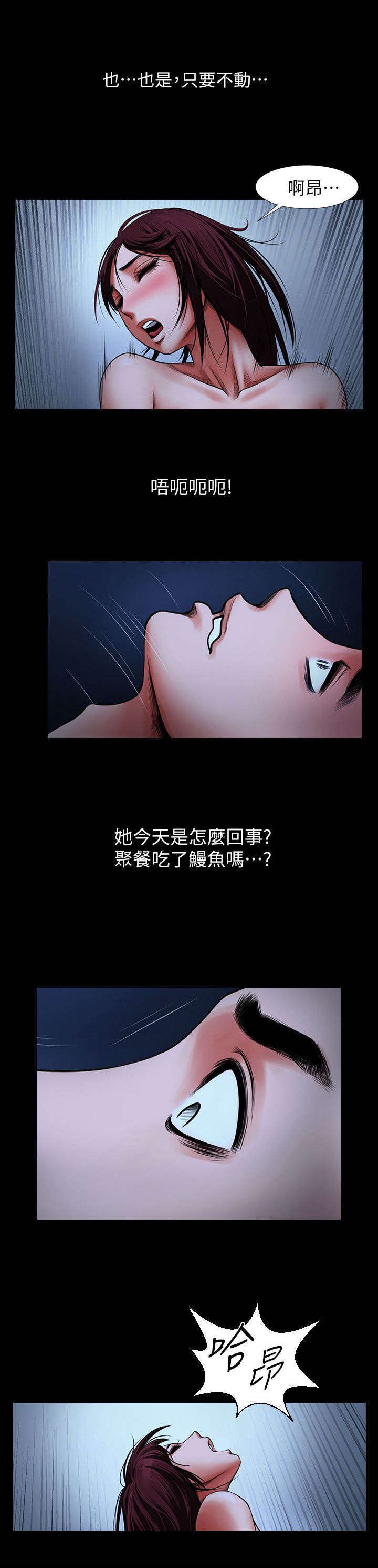 友真与银夏漫画,第12章：夜晚迷情1图