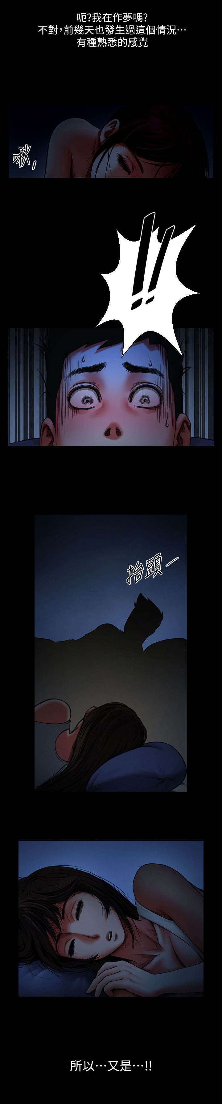 友真与银夏漫画,第12章：夜晚迷情2图