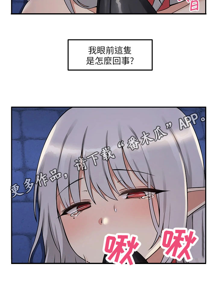 精灵妹妹和骑士姐姐漫画,第7章：疯女人4图