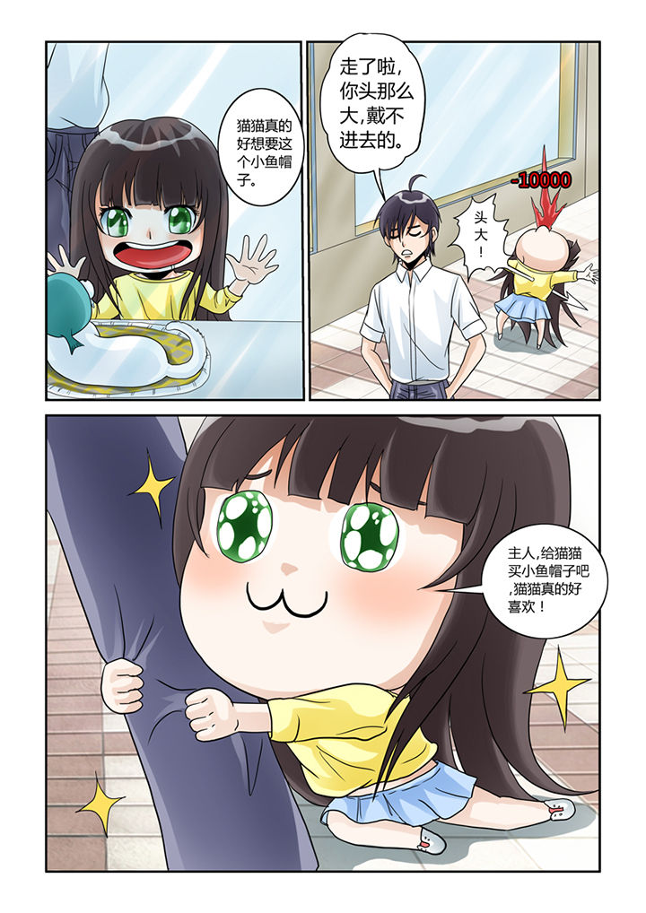 猫猫大人图片漫画,第5章：买买买2图