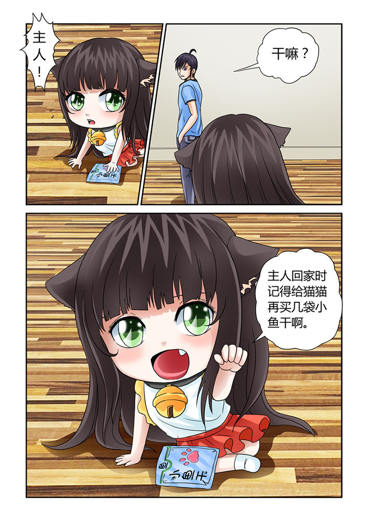 吾家猫猫大人漫画,第7章：初起风澜4图