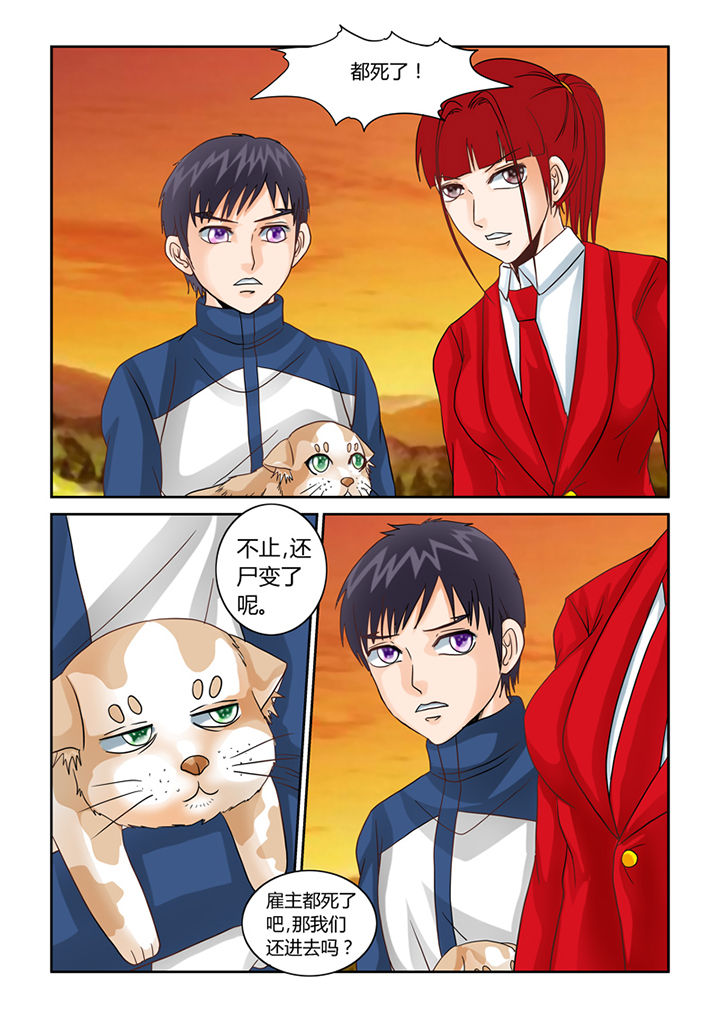 吾家猫猫大人漫画,第43章：凶宅1图