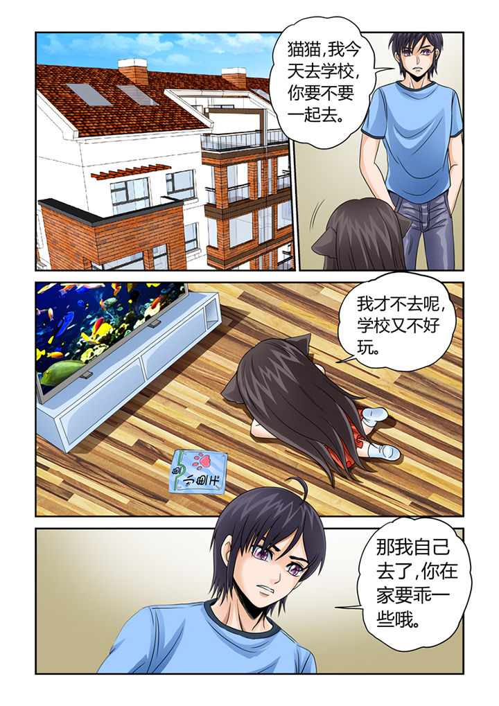 吾家猫猫大人漫画,第7章：初起风澜3图