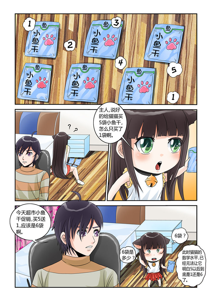 吾家猫猫大人漫画,第5章：买买买1图