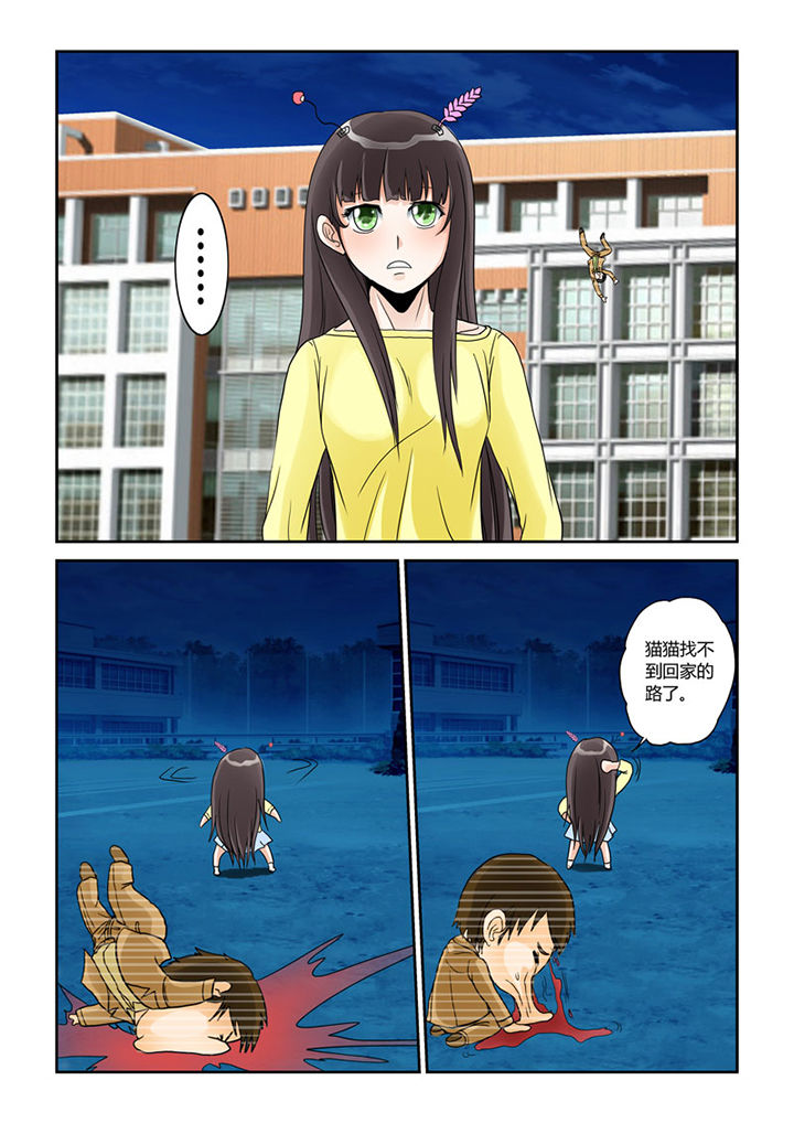 猫猫大人日文漫画,第4章：猫猫丢了吗4图