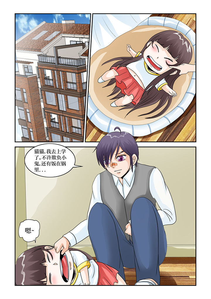 吾家猫猫大人漫画,第70章：宿舍闹鬼了5图