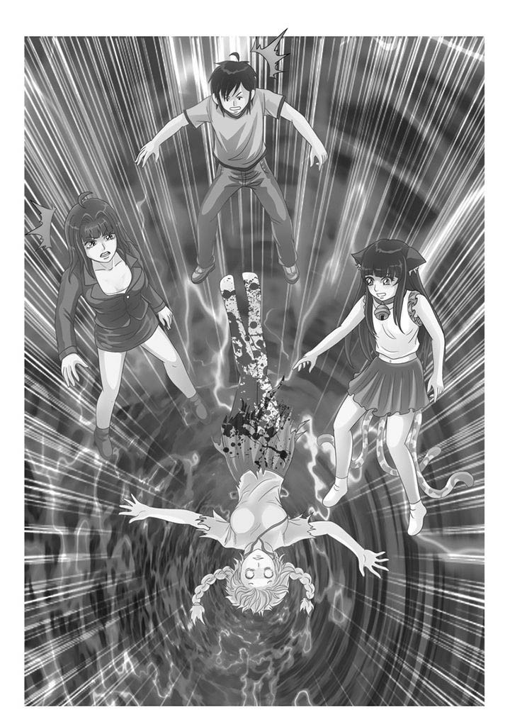 吾家猫猫大人漫画,第12章：天地玄门开2图