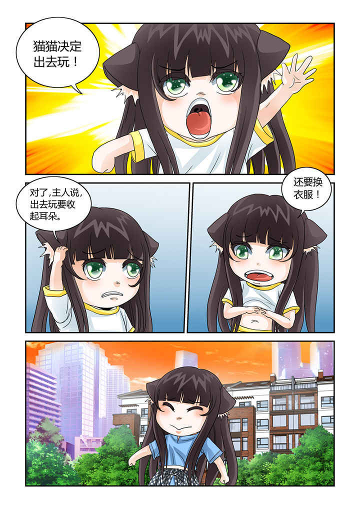 吾家猫猫大人漫画,第41章：猫猫的一天2图