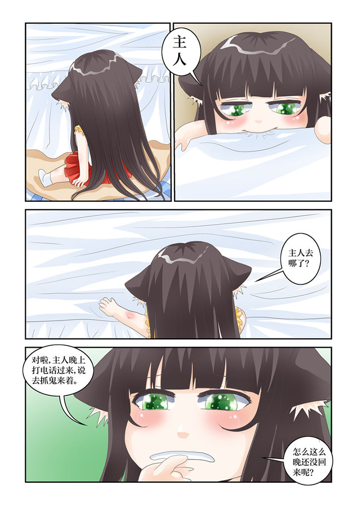 吾家猫猫大人漫画,第77章：单挑4图