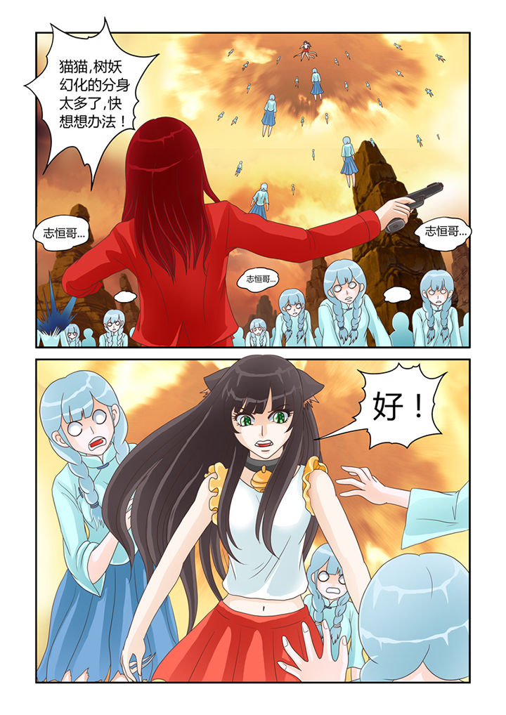 吾家猫猫大人漫画,第16章：树妖真身5图