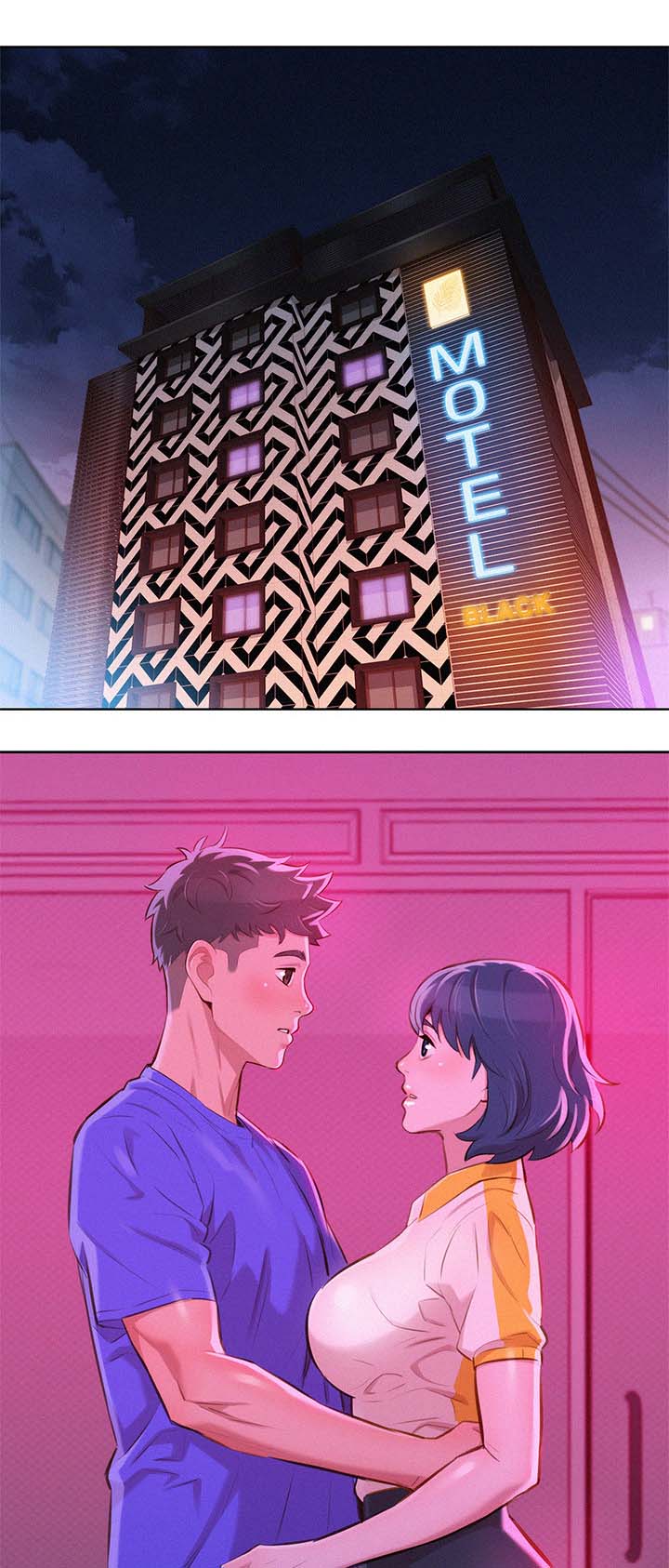 比邻而交漫画,第66章：像小孩子一样1图