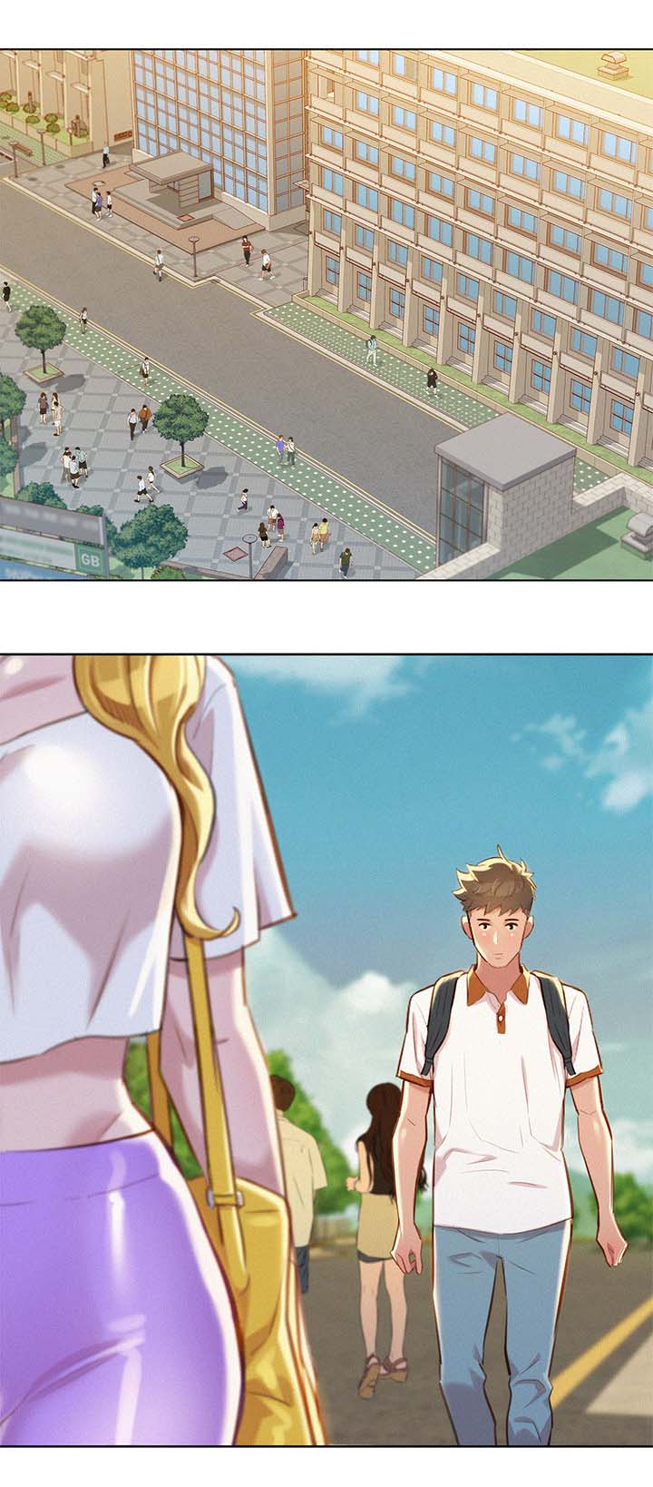 比邻而交漫画,第79章：为什么跟着我1图