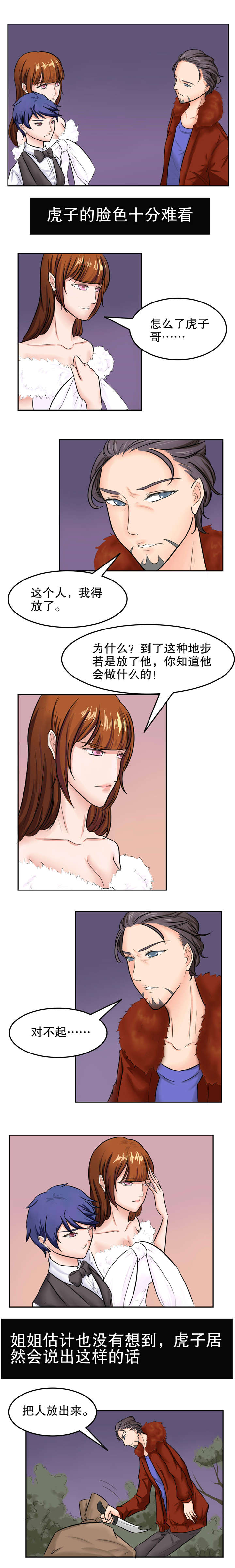 捍卫家姐漫画,第37章：对峙1图