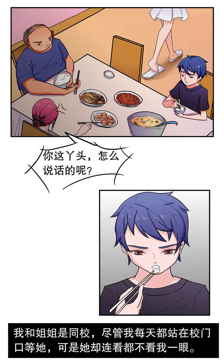 捍卫家姐漫画,第6章：疏远4图