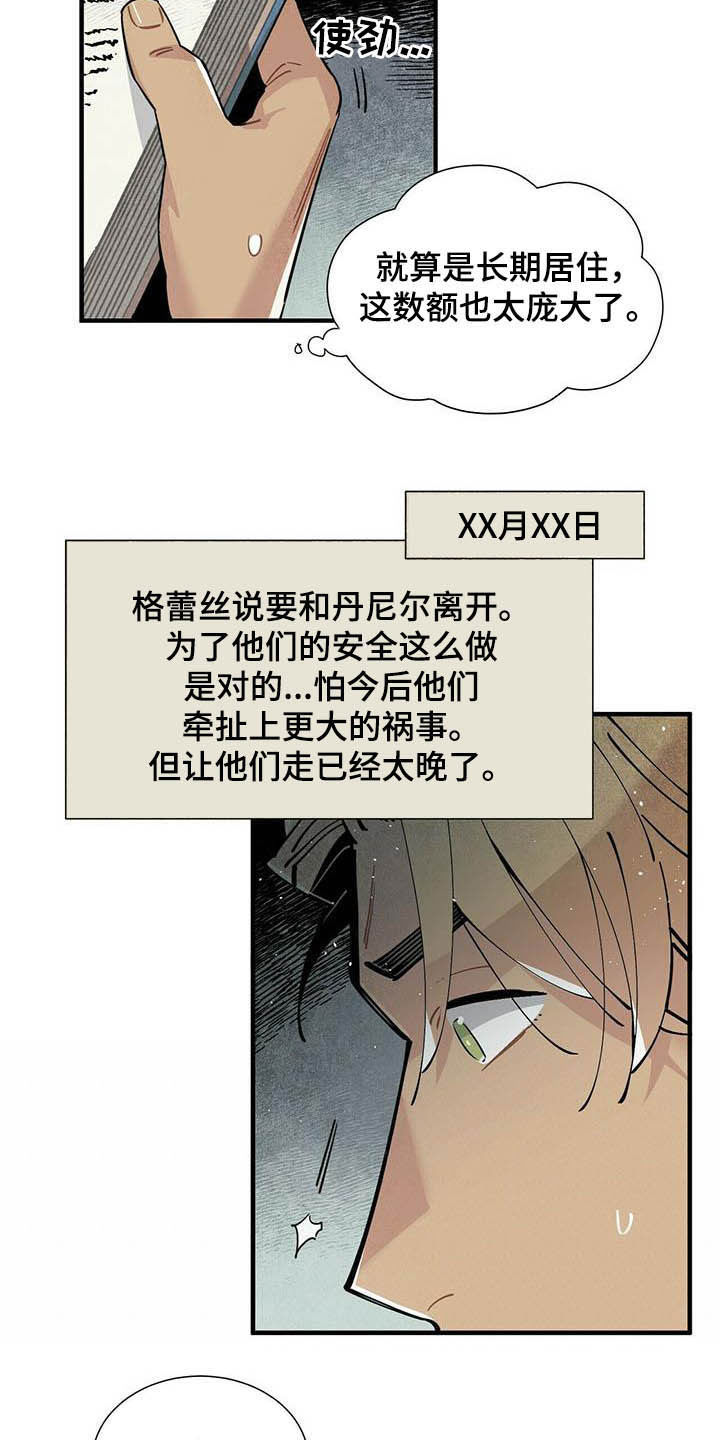 帕鲁斯旅馆漫画,第25章：日记2图