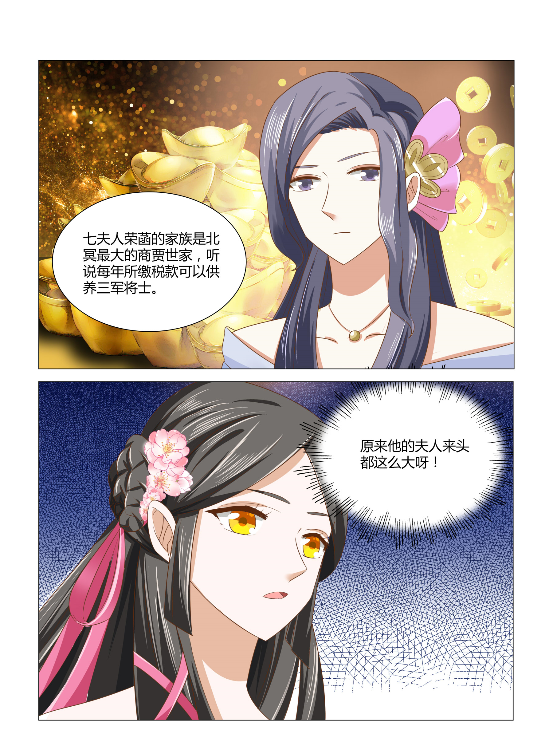红颜如夕漫画,第9章：王府的女人们2图