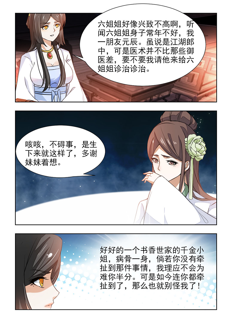 红颜如夕漫画全集免费下拉式漫画,第106章：到底是何居心？1图