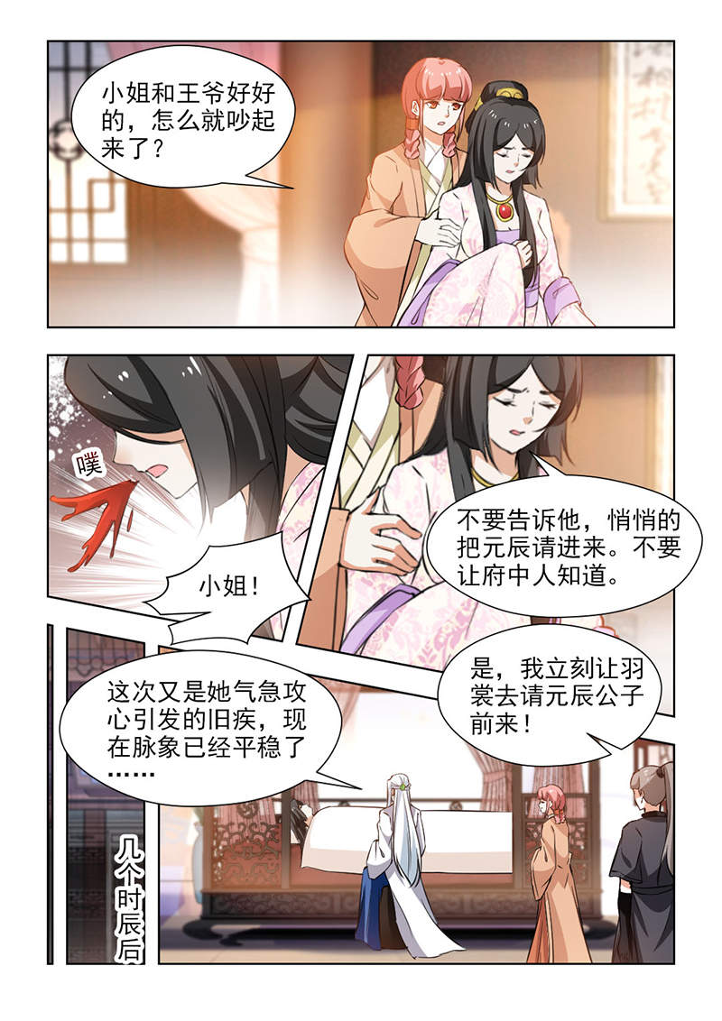 红颜如夕漫画,第117章：气急攻心2图