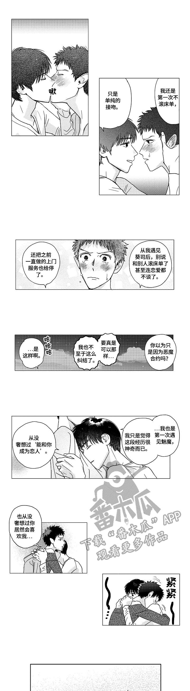 最爱小恶魔漫画,第16章：正式合约4图