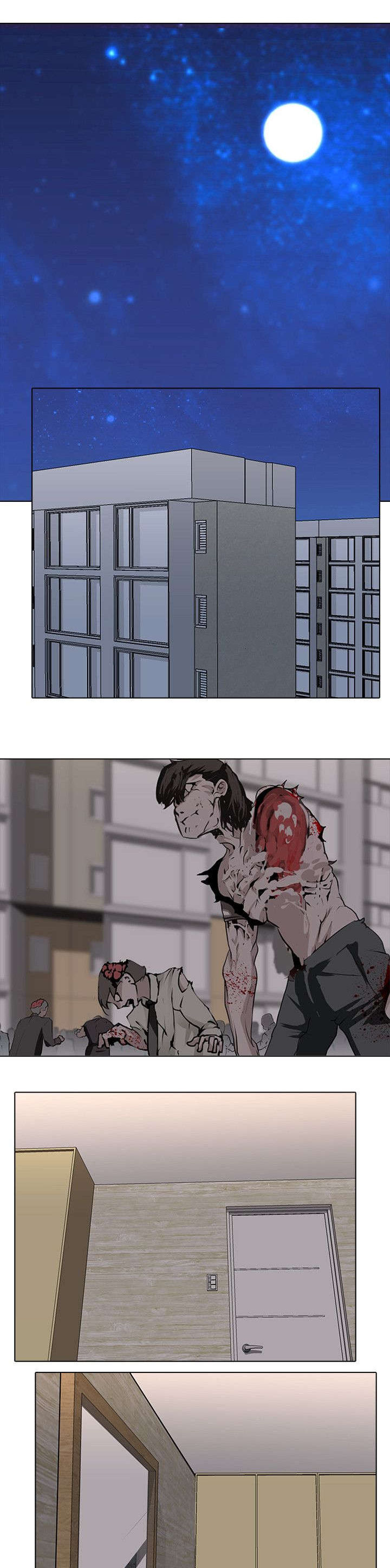 丧尸太平楼漫画,第4章：夜遁4图