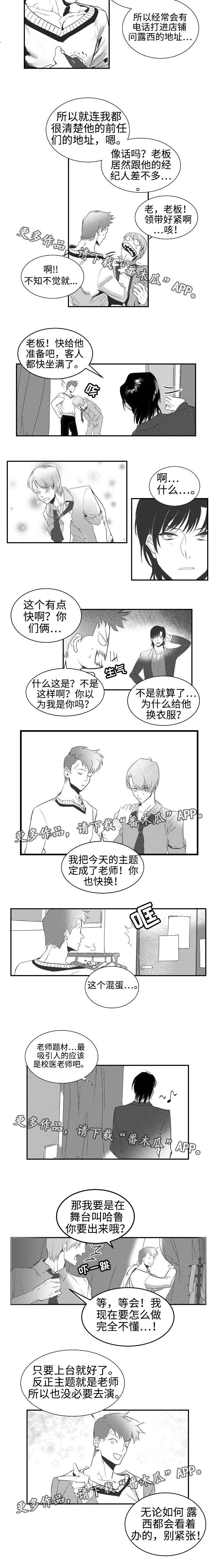 同窗出演漫画,第4章：情景演出4图