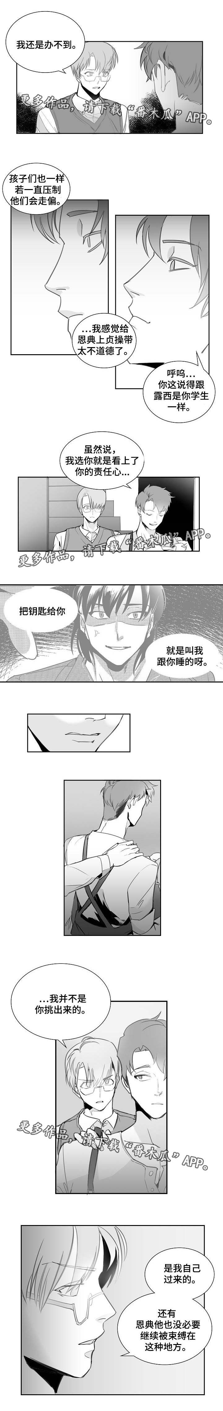 同窗出演漫画,第11章：摆脱束缚1图