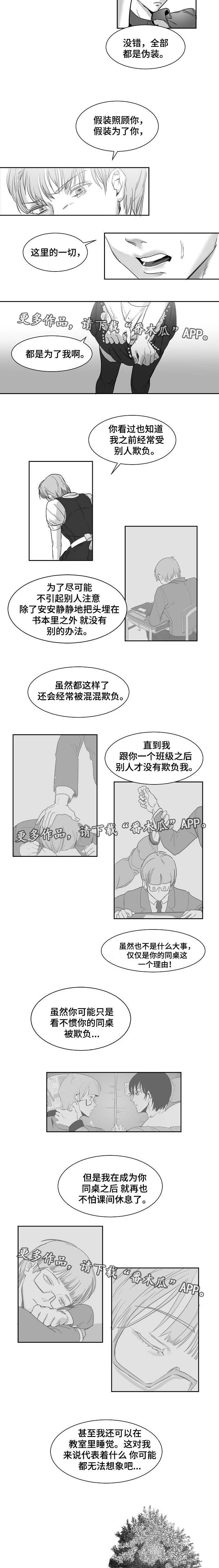 同窗出演漫画,第20章：都是伪装3图