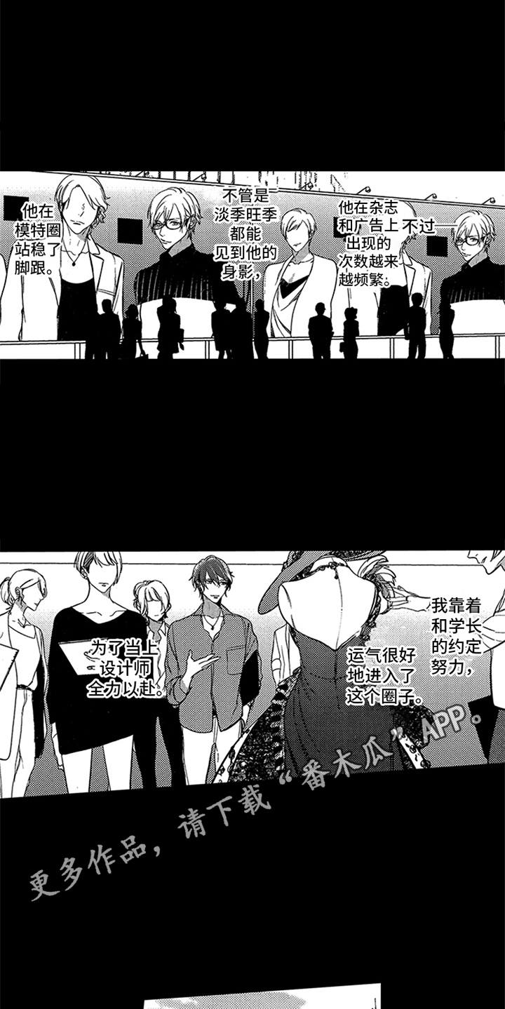 顶级模特漫画,第4章：设计师1图