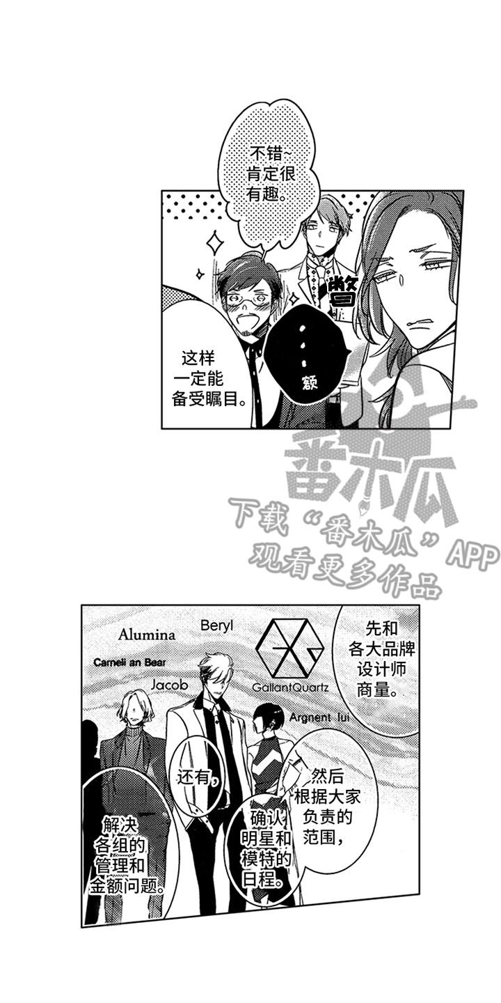 顶级模特评价标准漫画,第8章：新企划1图