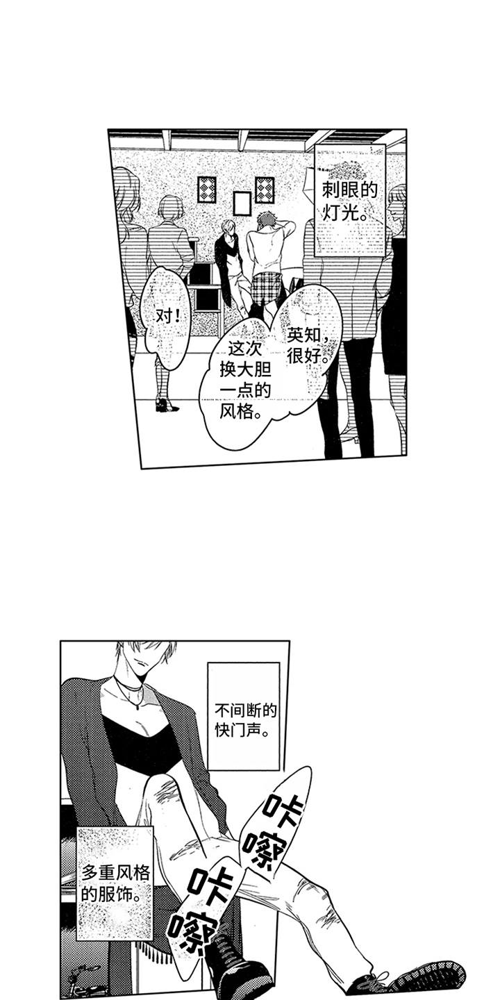顶级模特漫画,第1章：模特1图