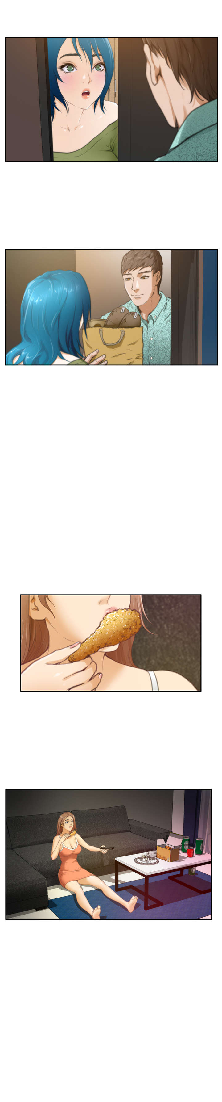 爱上男闺蜜漫画,第21章：流泪3图