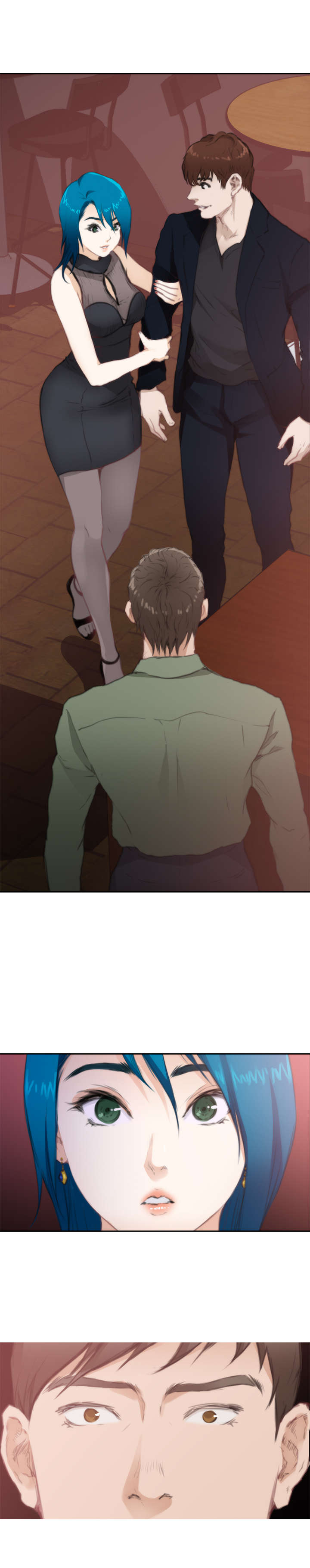 爱上男闺蜜漫画,第55章：再遇1图