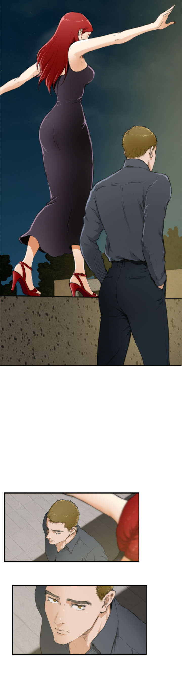 爱上男闺蜜漫画,第49章：熟悉的地方1图