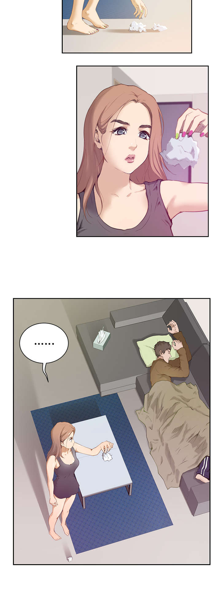 爱上男闺蜜漫画,第2章：张美路2图