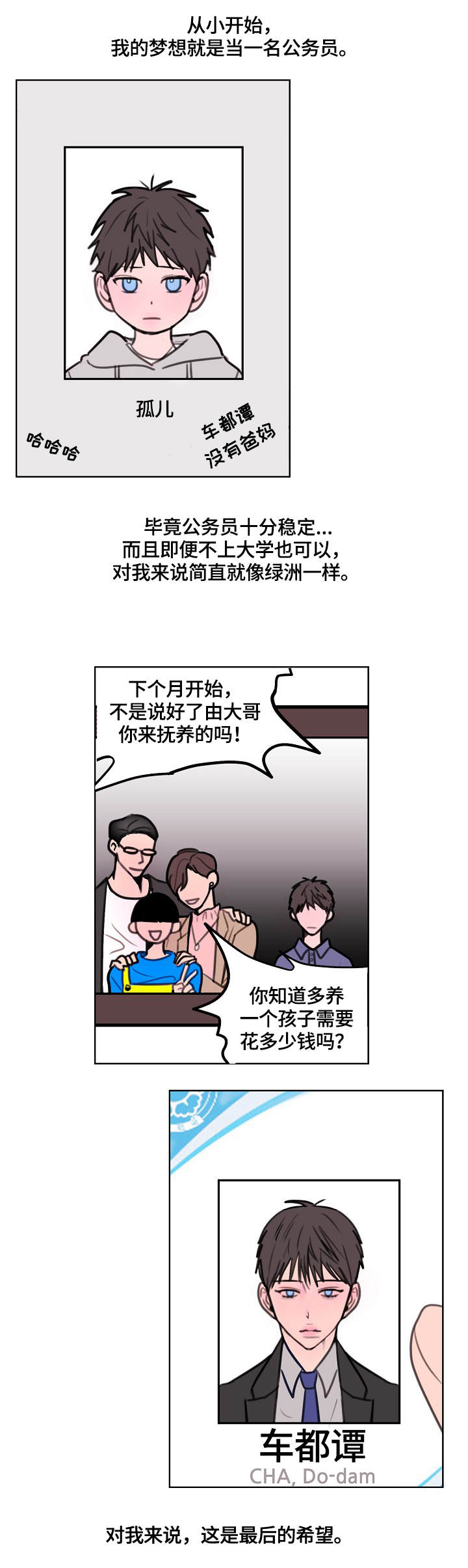 秘密画卷漫画,第1章：公务员5图