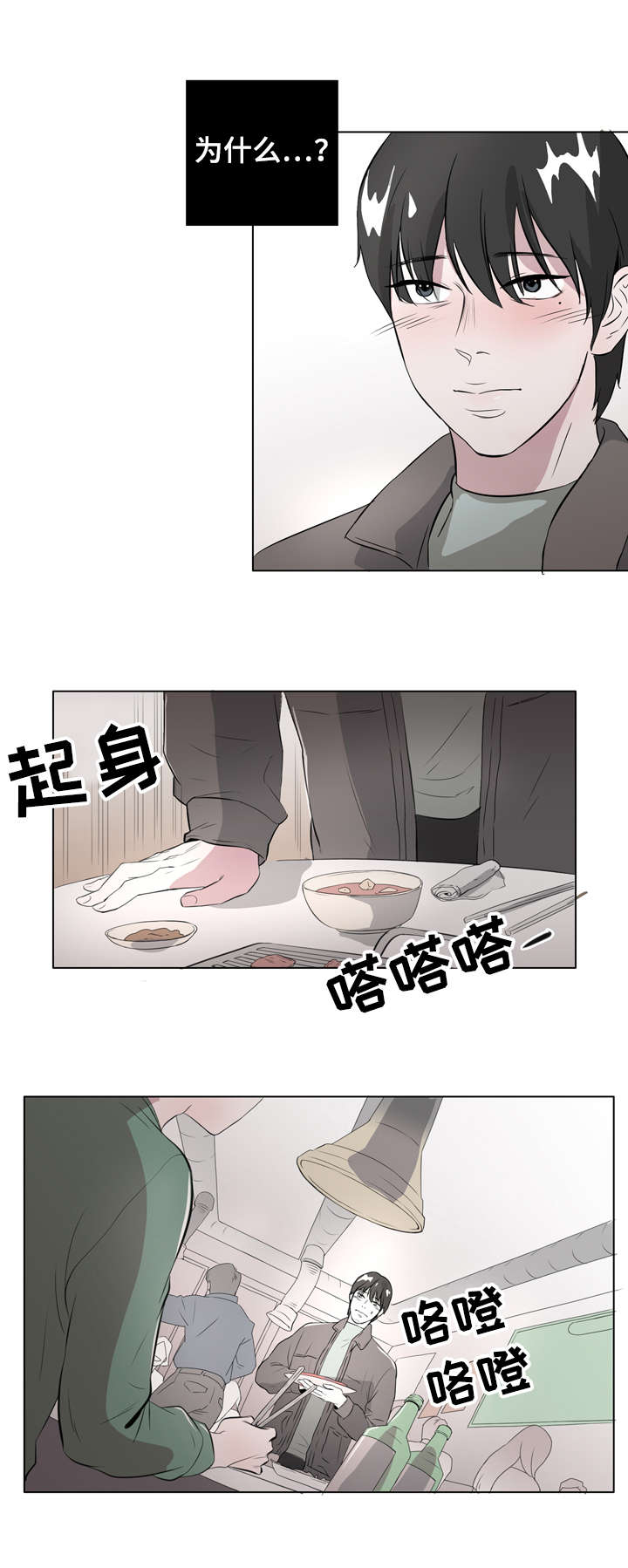 饮食搭配怎么形容漫画,第3章：孤单的我1图
