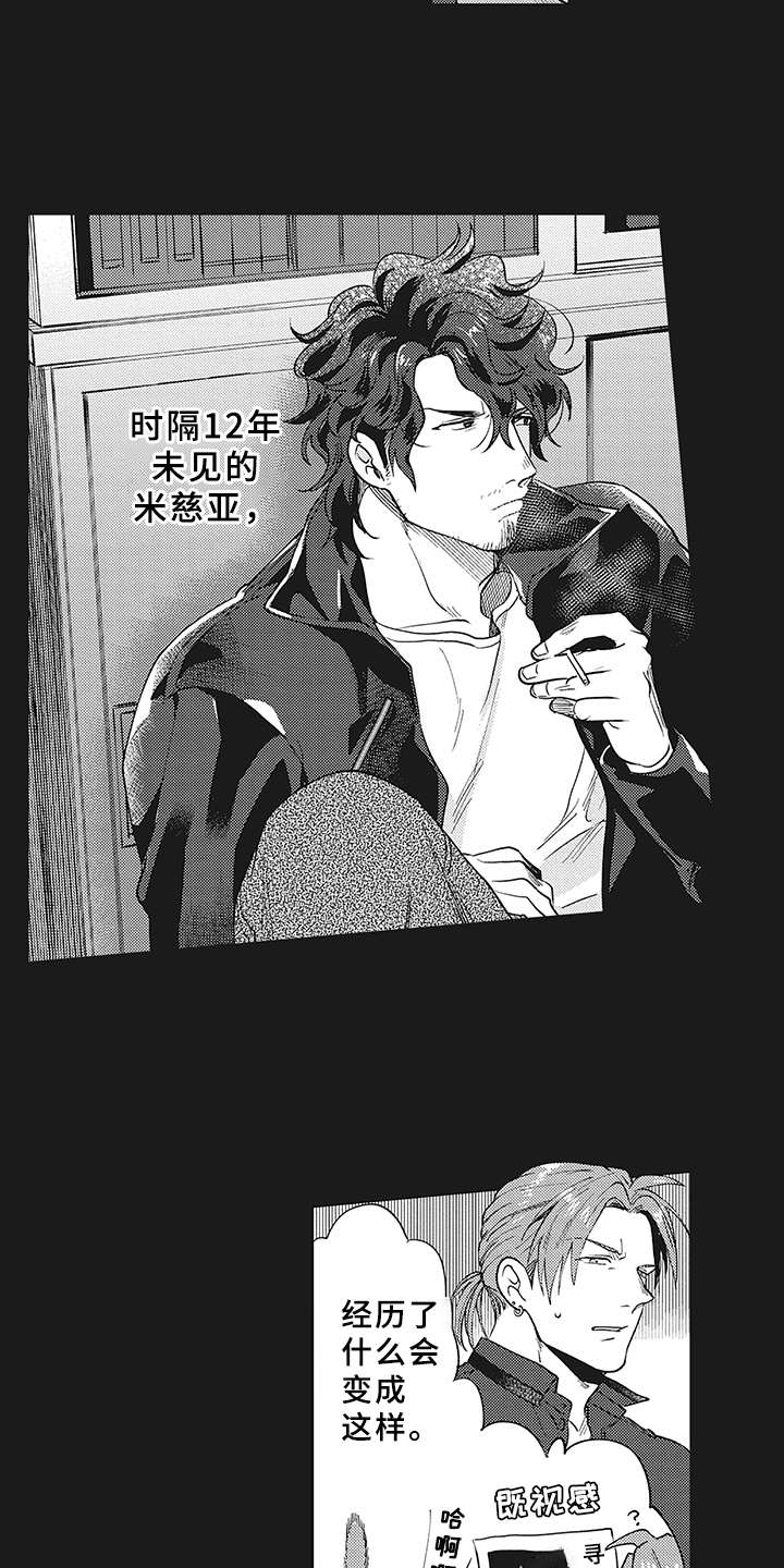 花花公子抵债记漫画,第16章：过去的影子1图