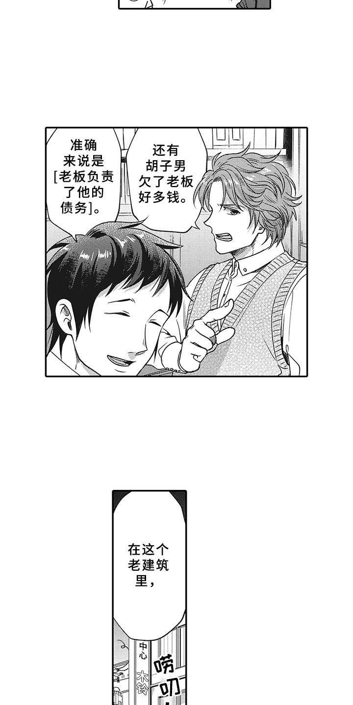 花花公子抵债记漫画,第1章：跑腿中心1图
