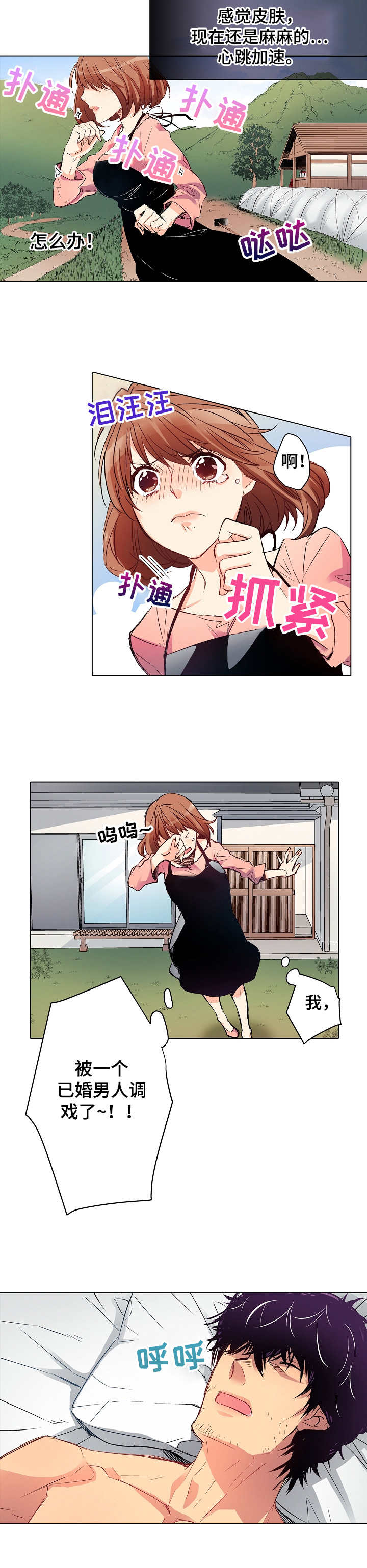 乡野大叔漫画,第3章：戏弄3图