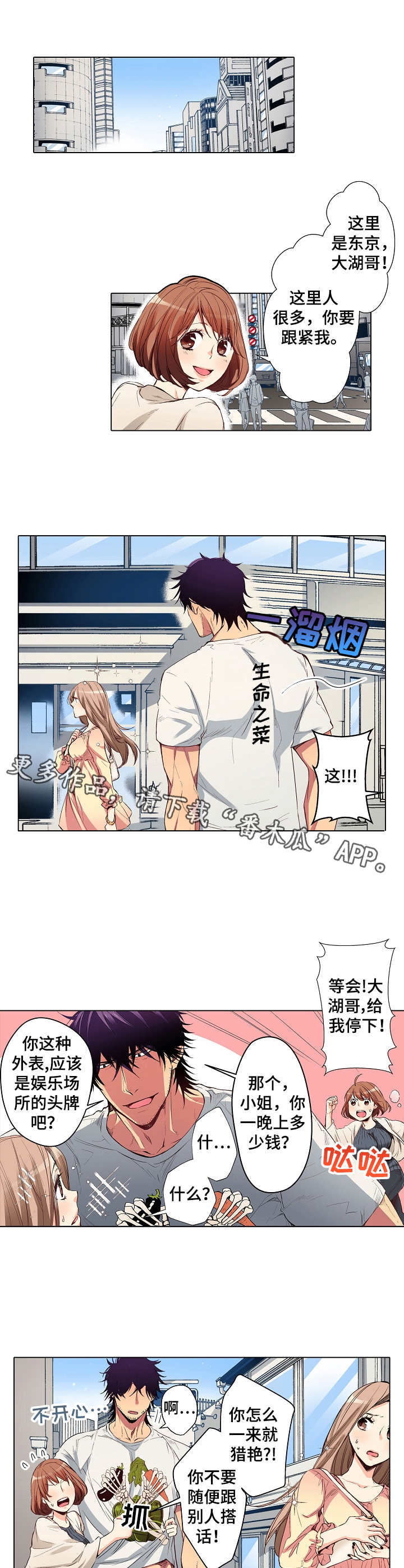 乡野大叔漫画,第16章：进城1图