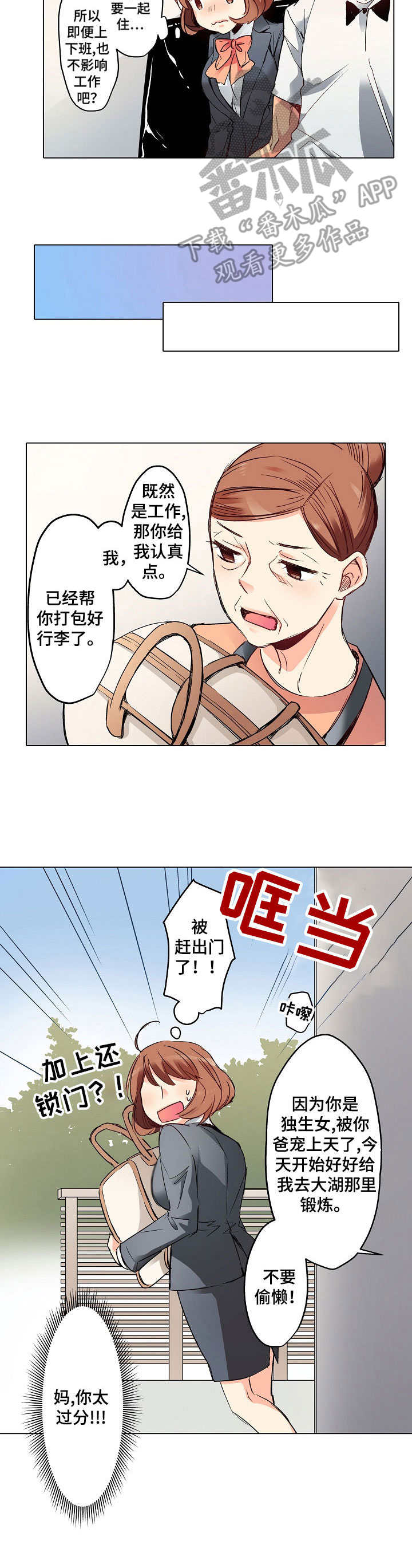 乡野大叔漫画,第4章： 新工作4图