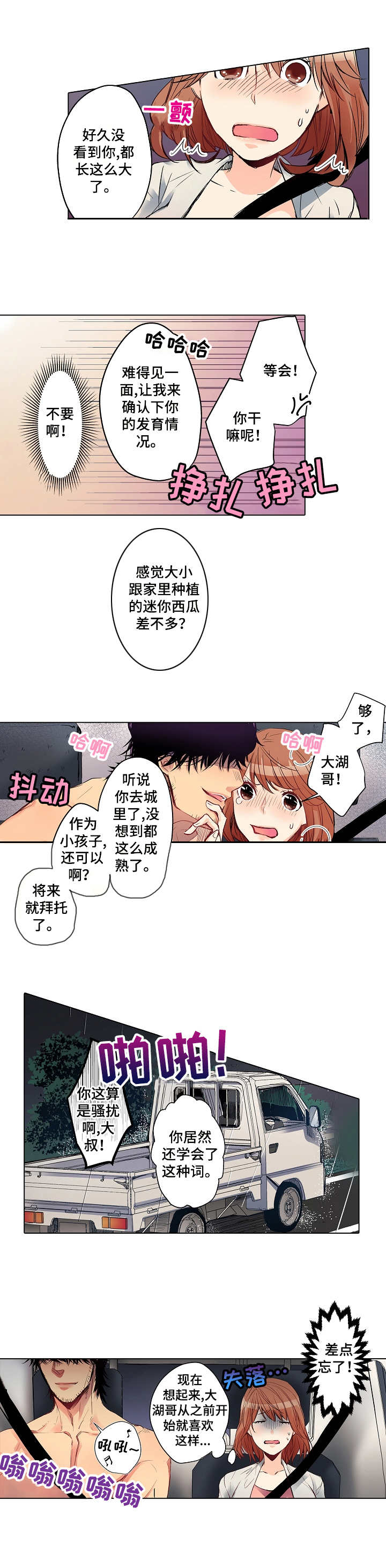 乡野大叔漫画,第2章：大湖哥2图