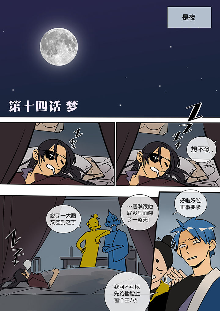 十二司月漫画,第14章：梦1图