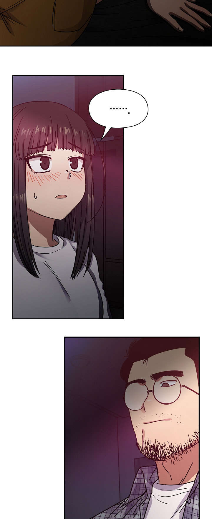 角色对换漫画,第35章：偷听3图