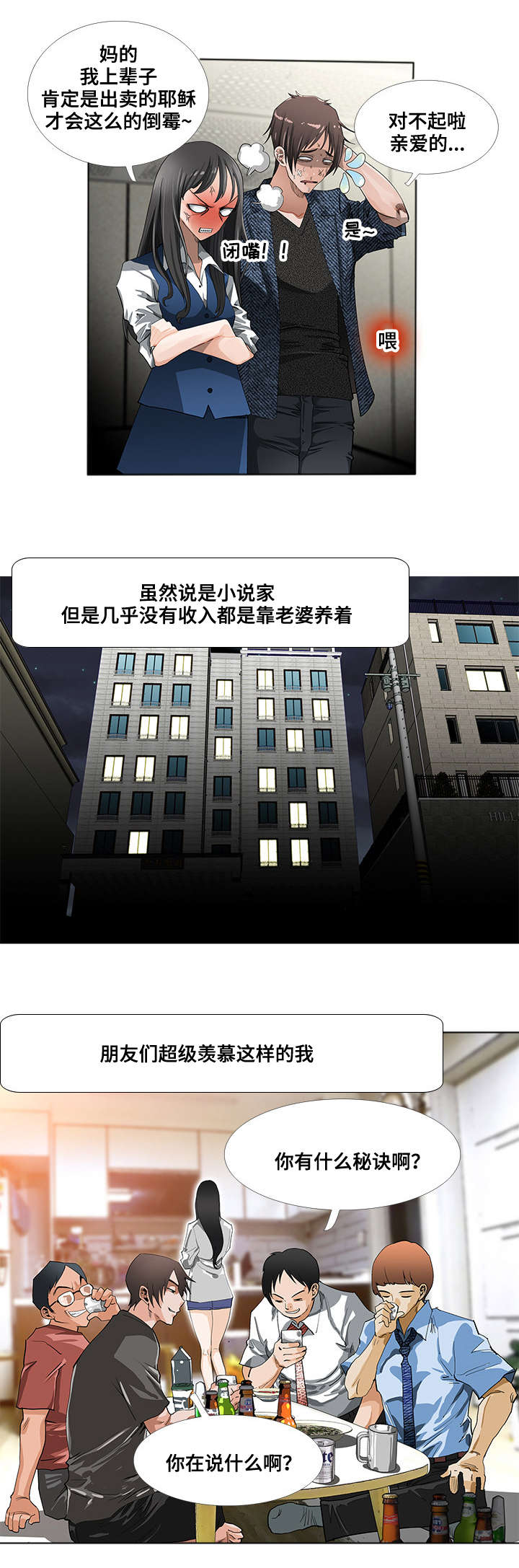 智慧大楼漫画,第1章：公寓4图