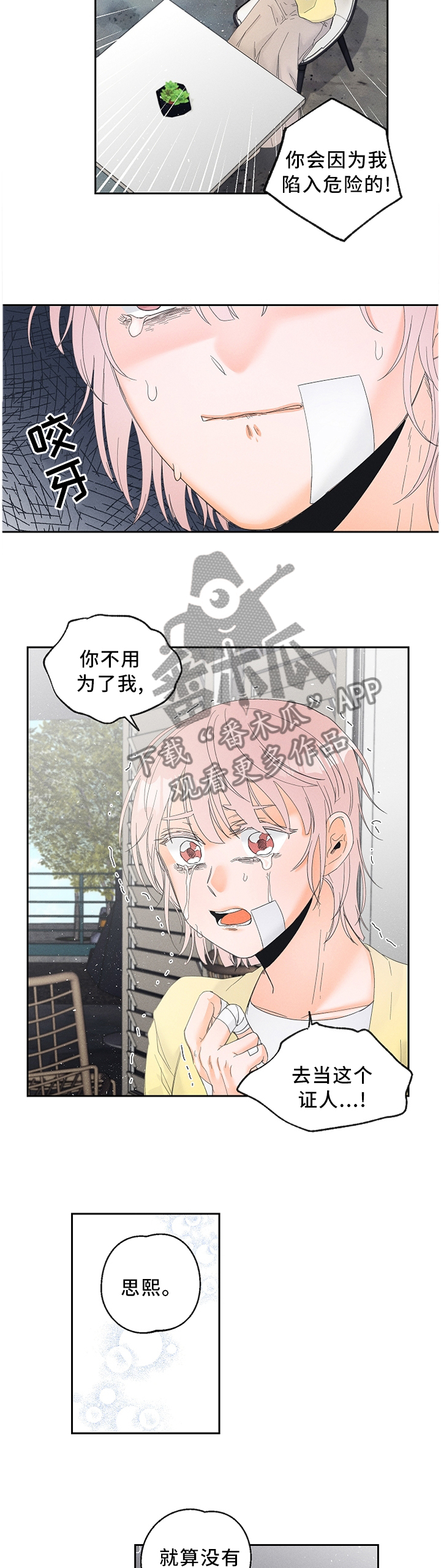 暗恋测试员漫画,第44章：赌上自己的生命!2图